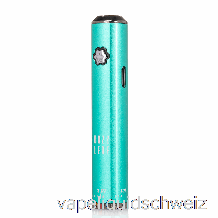 Dazzleaf Squarii Bottom Twist 510 Batterie Mintgrün Vape Schweiz